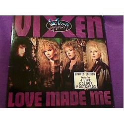 Vixen (2) Love Made Me USED VINYL 7INCH 45 RPM SINGLE LIMITED EDITION