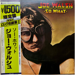 Joe Walsh So What Vinyl LP USED