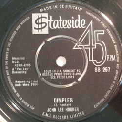John Lee Hooker Dimples USED VINYL 7INCH 45 RPM SINGLE