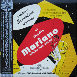 Charlie Mariano Modern Saxophone Stylings Of Charlie Mariano With His Jazz Group Vinyl LP USED