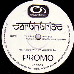 Earthtribe Stoned USED VINYL 12INCH 45 RPM PROMO