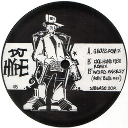 DJ Hype Shot In The Dark / Weird Energy (Remixes) USED VINYL 12INCH PROMO 45 RPM