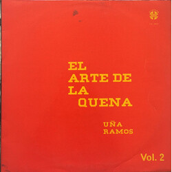 Uña Ramos El Arte De La Quena Vol. 2 Vinyl LP USED
