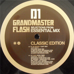 Various Grandmaster Flash : Selections From : Essential Mix USED VINYL 12INCH SAMPLER