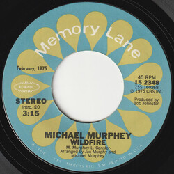 Michael Martin Murphey Wildfire / A Mansion On The Hill USED VINYL 7INCH 45 RPM STEREO