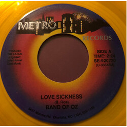 Band Of Oz Love Sickness / You'll Never Walk Alone USED VINYL 7INCH
