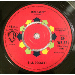 Bill Doggett (Let's Do) The Hully Gully Twist / Jackrabbit USED VINYL 7INCH 45 RPM SINGLE