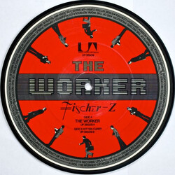 Fischer-Z The Worker USED VINYL 7INCH SINGLE PICTURE DISC 45 RPM LIMITED EDITION