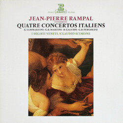 Jean-Pierre Rampal / I Solisti Veneti / Claudio Scimone Jean-Pierre Rampal Interprète Quatre Concertos Italiens Vinyl LP USED