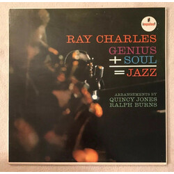 Ray Charles Genius + Soul = Jazz Vinyl LP USED