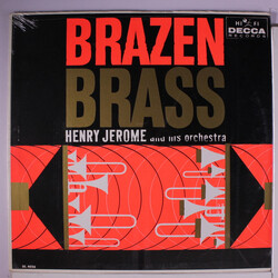 Henry Jerome And His Orchestra Brazen Brass Vinyl LP USED