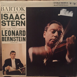Isaac Stern / Leonard Bernstein / The New York Philharmonic Orchestra Bartok: Concerto For Violin Vinyl LP USED