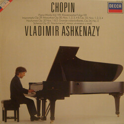 Frédéric Chopin / Vladimir Ashkenazy Piano Works Vol.VIII • Klavierwerke Folge VIII Vinyl LP USED