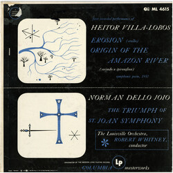 Heitor Villa-Lobos / Norman Dello Joio / The Louisville Orchestra / Robert Whitney Erosion (Erosão). Origin Of The Amazon River / The Triumph Of St. J