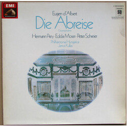 Eugen D'Albert / Hermann Prey / Edda Moser / Peter Schreier / Philharmonia Hungarica / Janos Kulka Die Abreise Vinyl LP USED