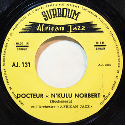Tabu Ley Rochereau / Grand Kalle And African Jazz Docteur « N'Kulu Norbert » / Nabongisa Kala USED VINYL 7INCH 45 RPM