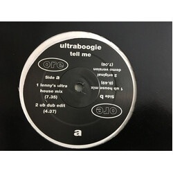 Ultra Boogie Tell Me VINYL 12" USED