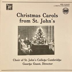 St. John's College Choir Christmas Carols From St. John's Vinyl LP USED