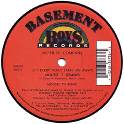 Jasper Street Co. Lift Every Voice (Take Me Away)  (Mousse T Remixes) USED VINYL 12INCH