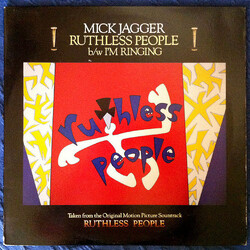 Mick Jagger Ruthless People USED VINYL 12INCH 33 S RPM