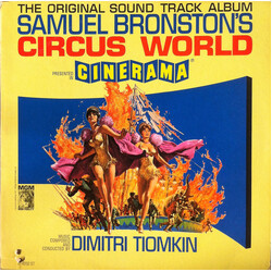 Dimitri Tiomkin Circus World - The Original Sound Track Album Vinyl LP USED