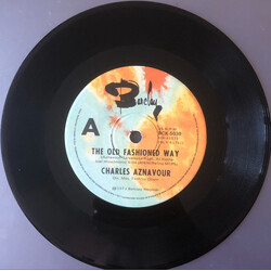 Charles Aznavour The OId Fashioned Way USED VINYL 7INCH 45 RPM SINGLE