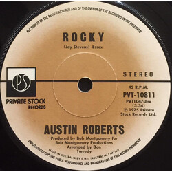 Austin Roberts Rocky USED VINYL 7INCH 45 RPM SINGLE