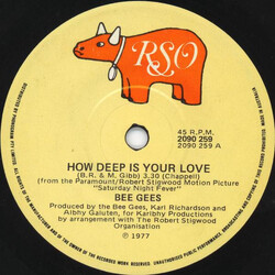 Bee Gees How Deep Is Your Love USED VINYL 7INCH 45 RPM SINGLE