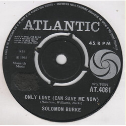 Solomon Burke Only Love (Can Save Me Now) USED VINYL 7INCH 45 RPM SINGLE