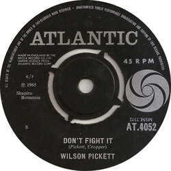 Wilson Pickett Don't Fight It USED VINYL 7INCH 45 RPM SINGLE