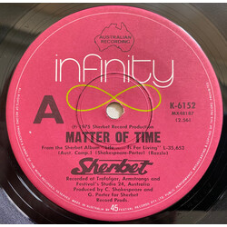 Sherbet Matter Of Time / Only One You USED VINYL 7INCH SINGLE 45 RPM