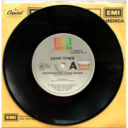 David Bowie Underground USED VINYL 7INCH 45 RPM SINGLE PROMO
