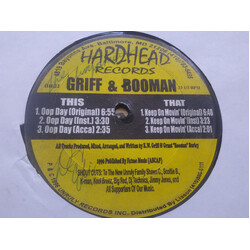 KW Griff / DJ Booman Oop Day / Keep On Movin' USED VINYL 12INCH