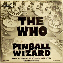 The Who Pinball Wizard USED VINYL 7INCH 45 RPM SINGLE STEREO