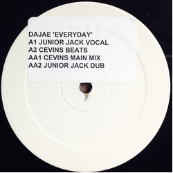 Dajaé Everyday My Life USED VINYL 12INCH WHITE LABEL