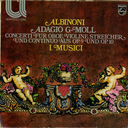 Tomaso Albinoni / I Musici Adagio G-Moll / Concerti Für Oboe, Violine, Streicher Und Continuo Aus Op. 9 Und Op. 10 Vinyl LP USED