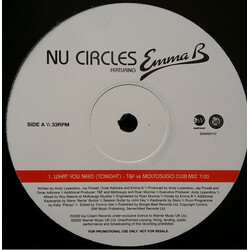 Nu Circles What You Need (Tonight) USED VINYL 12INCH PROMO