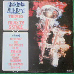 The Black Dyke Mills Band Themes From Films. TV And Stage Vinyl LP USED