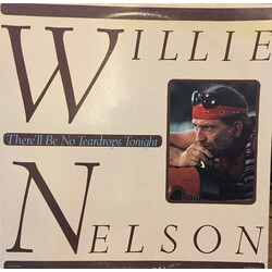 Willie Nelson There'll Be No Teardrops Tonight Vinyl LP USED