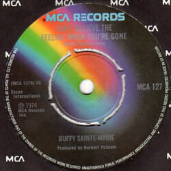 Buffy Sainte-Marie Can't Believe The Feeling When You're Gone USED VINYL 7INCH
