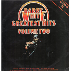 Barry White Greatest Hits Volume Two Vinyl LP USED
