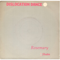 Dislocation Dance Rosemary USED VINYL 7INCH SINGLE 45 RPM