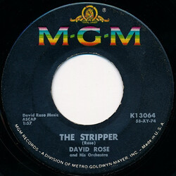 David Rose & His Orchestra The Stripper / Ebb Tide USED VINYL 7INCH 45 RPM SINGLE