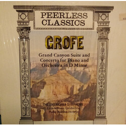 Ferde Grofé / The Americana Symphony / Kumiko Okinaka Grand Canyon Suite And Concerto For Piano And Orchestra In D Minor Vinyl LP USED