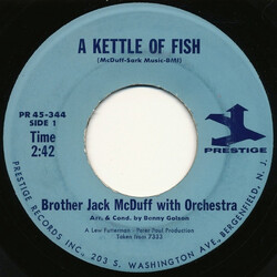 Brother Jack McDuff A Kettle Of Fish / Carry Me Home USED VINYL 7INCH 45 RPM