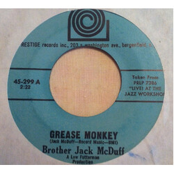 Brother Jack McDuff Grease Monkey VINYL 7" USED