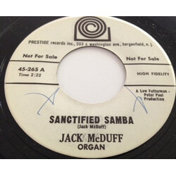 Brother Jack McDuff Sanctified Samba USED VINYL 7INCH 45 RPM PROMO