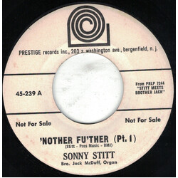 Sonny Stitt 'Nother Fu'ther USED VINYL 7INCH 45 RPM PROMO
