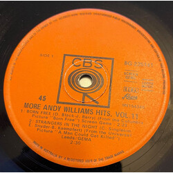 Andy Williams More Andy Williams Hits - Vol. 11 USED VINYL 7INCH 45 RPM EP MONO