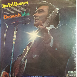 Jim Ed Brown Brown Is Blue Vinyl LP USED